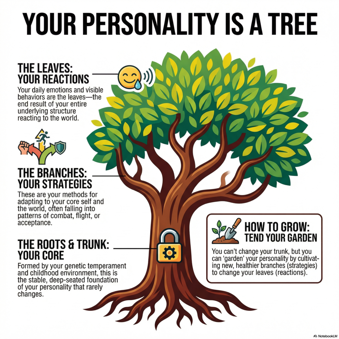 Your Personality Structure is a Tree