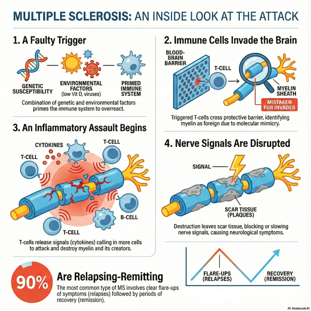 Imagine your body’s immune system as a highly trained security force, designed to identify and eliminate dangerous invaders like viruses and bacteria. Now, imagine that this elite team makes a catastrophic error, mistaking your own vital cells for the enemy and launching a full-scale attack. This is the essence of an autoimmune disorder—a case of internal security gone haywire.