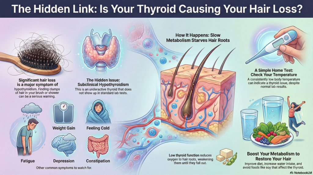 Hair Loss Thyroid Warning Signs