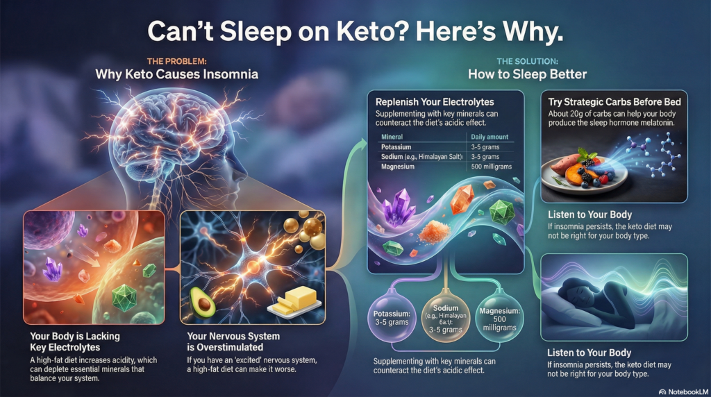 Keto Insomnia Causes and Solutions.