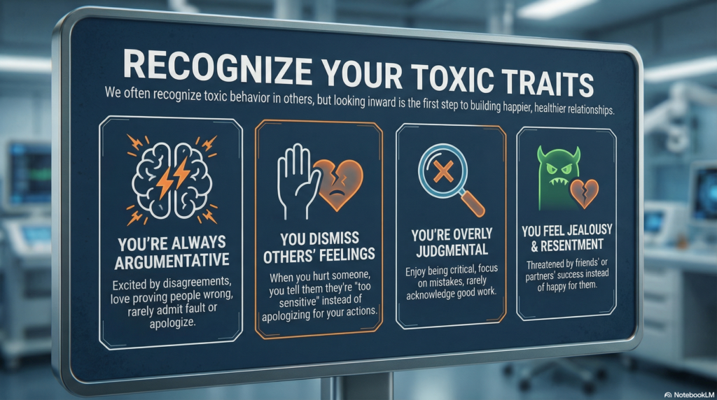 Recognize Your Toxic Relationship Traits
