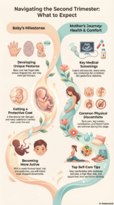 Second Trimester Baby and Mother