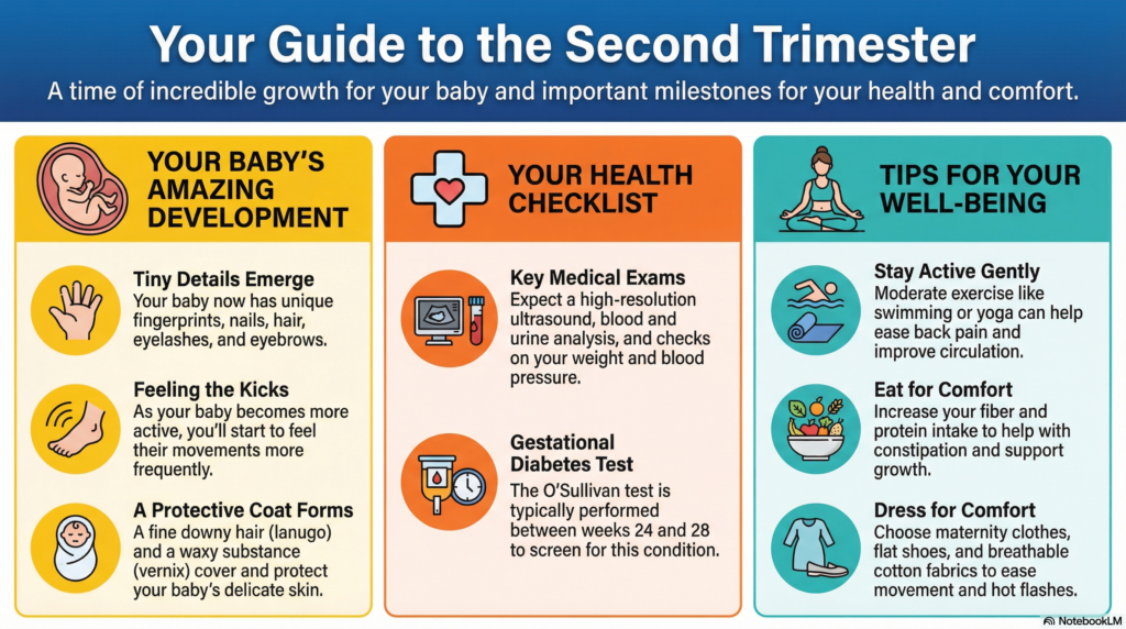 Second Trimester Pregnancy Guide and Tips