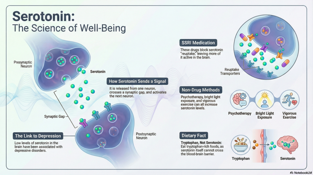 Serotonin: The Brain's Happiness Story