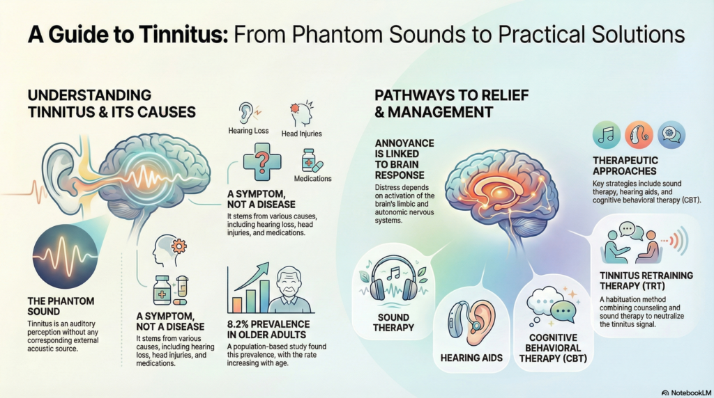 Tinnitus, Hearing Loss, Tinnitus Treatment, Audiology, Hearing Aids, Meniere’s Disease, Otolaryngology, Ear Ringing Relief, Pulsatile Tinnitus, Somatic Tinnitus, ENT Specialist, Sudden Hearing Loss, Tinnitus Causes, Acoustic Neuroma, Ototoxicity