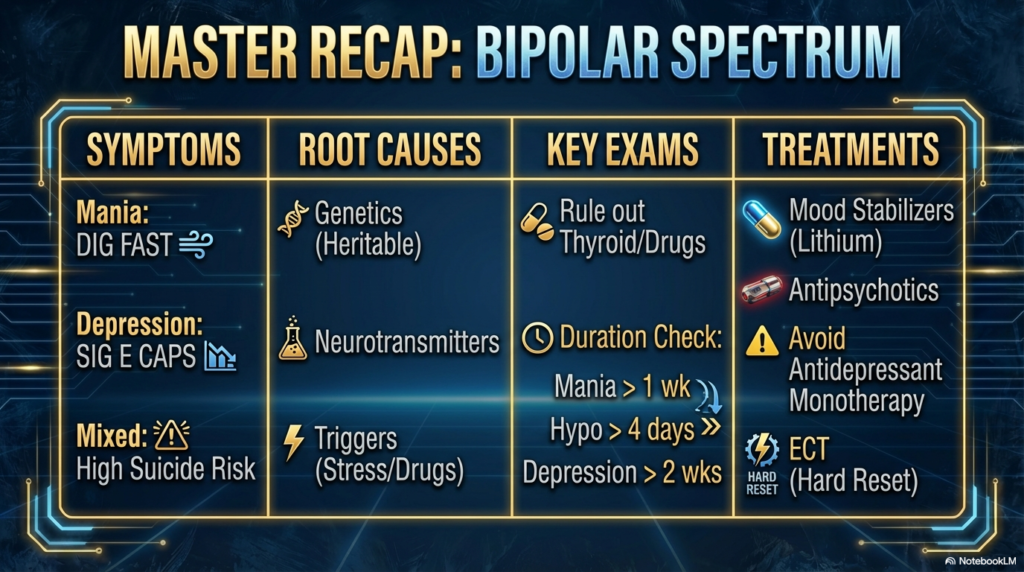 Bipolar Mechanics of Mood Dysregulation